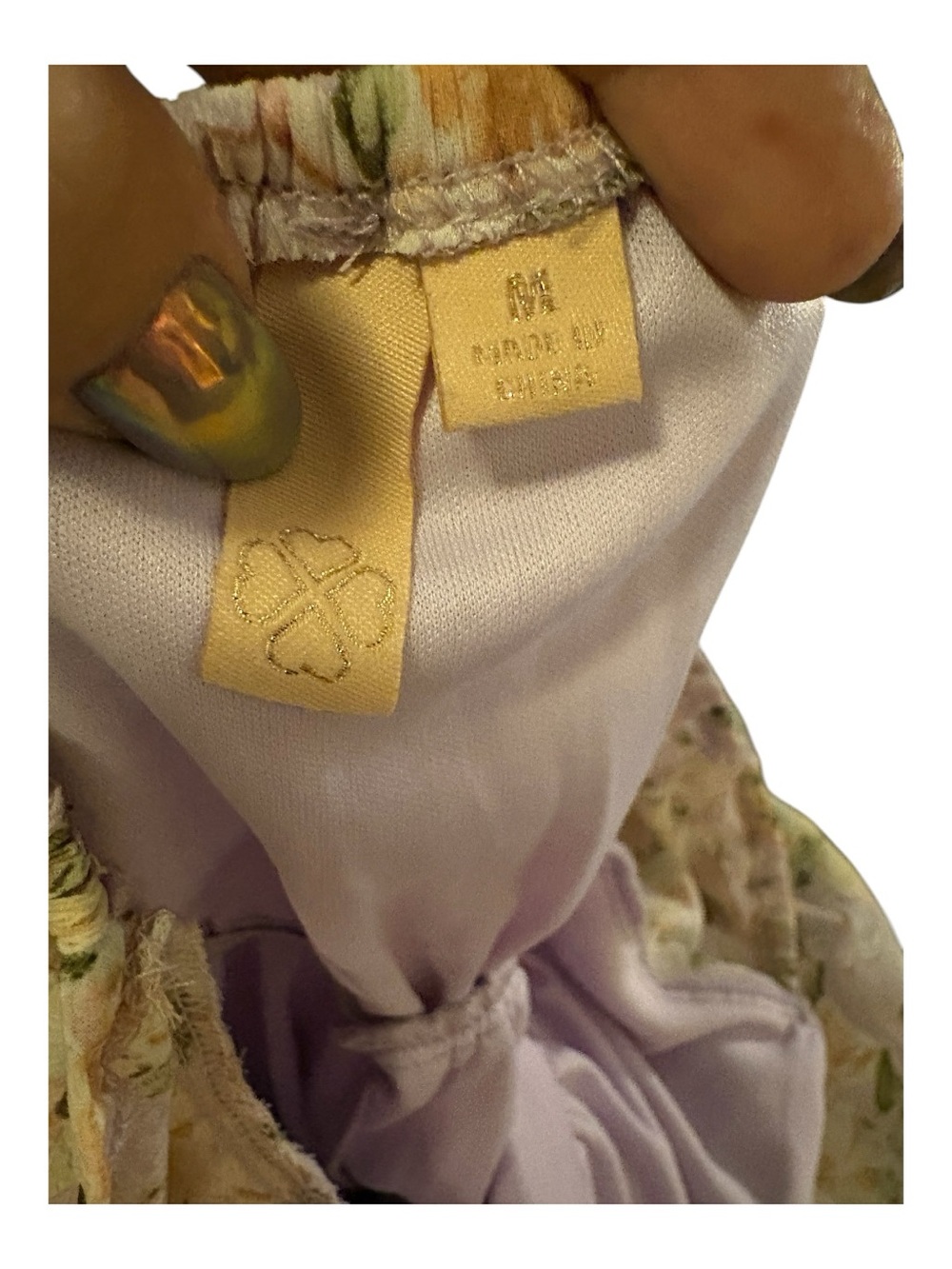 Floral Ruffle Peplum Romper - Picture 4 of 11